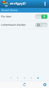 Screenshot MyFritz App