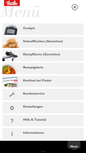 Fissler Cooking App