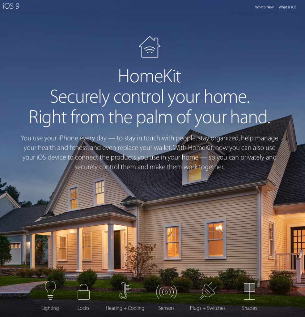 HomeKit Webseite