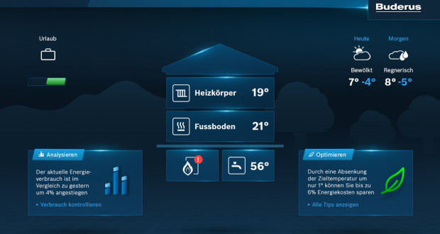 Buderus Control Center Connect